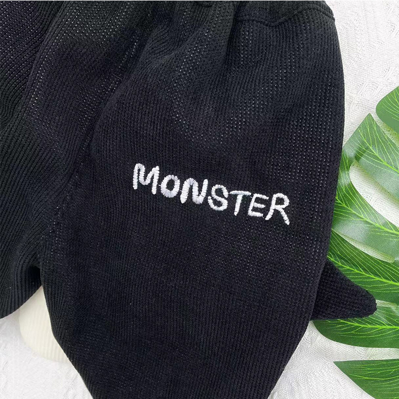 Boys' fleece pants, winter clothes, children's winter style warm sweatpants, one-piece fleece baby winter casual thickened lantern pants Specification drawing