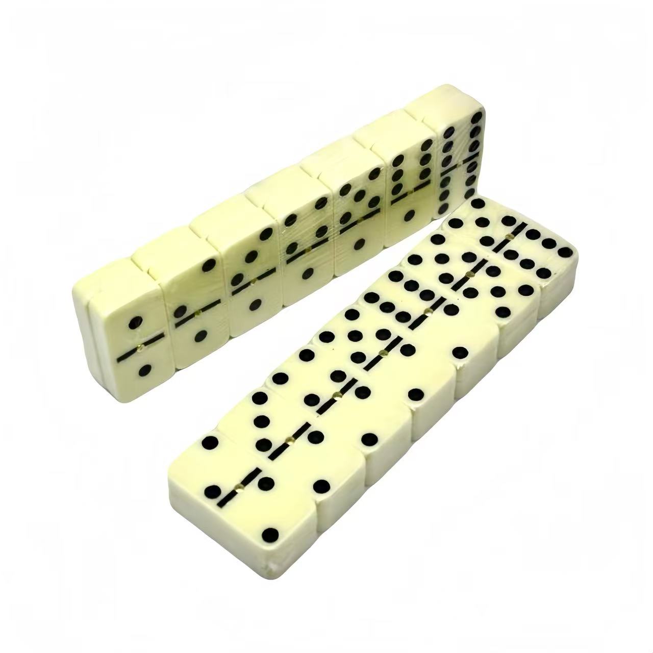 DominoesPVC box 5211PP material Dominoes educational children's toy building blocks Specification image