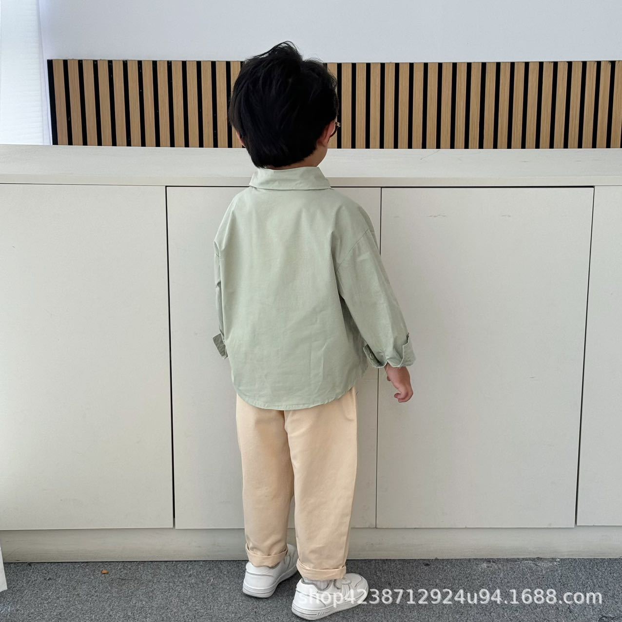 25 New embroidered stylish long-sleeved casual style baby Spring and Autumn Academy Neutral autumn cartoon boy set Application Scenario