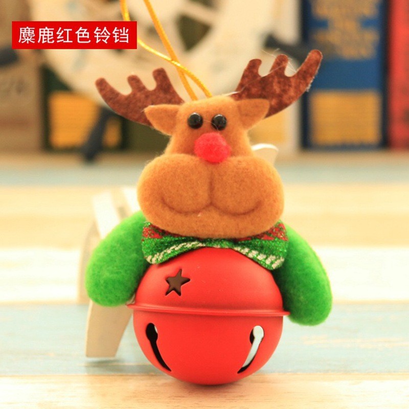 圣诞装饰品圣诞树小挂件老人公仔抱铃铛圣诞节日装饰用品小礼品详情图9