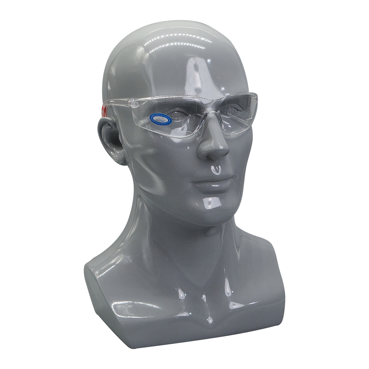 优维斯骑行防护眼镜/电焊眼镜/骑行眼镜护目镜夜晚白底实物图