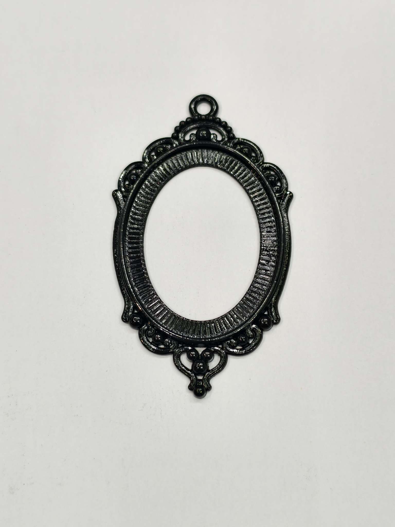 合金饰品配件滴油锆石捷克琉璃DIY饰品材料配件饰品配件泳黑配件