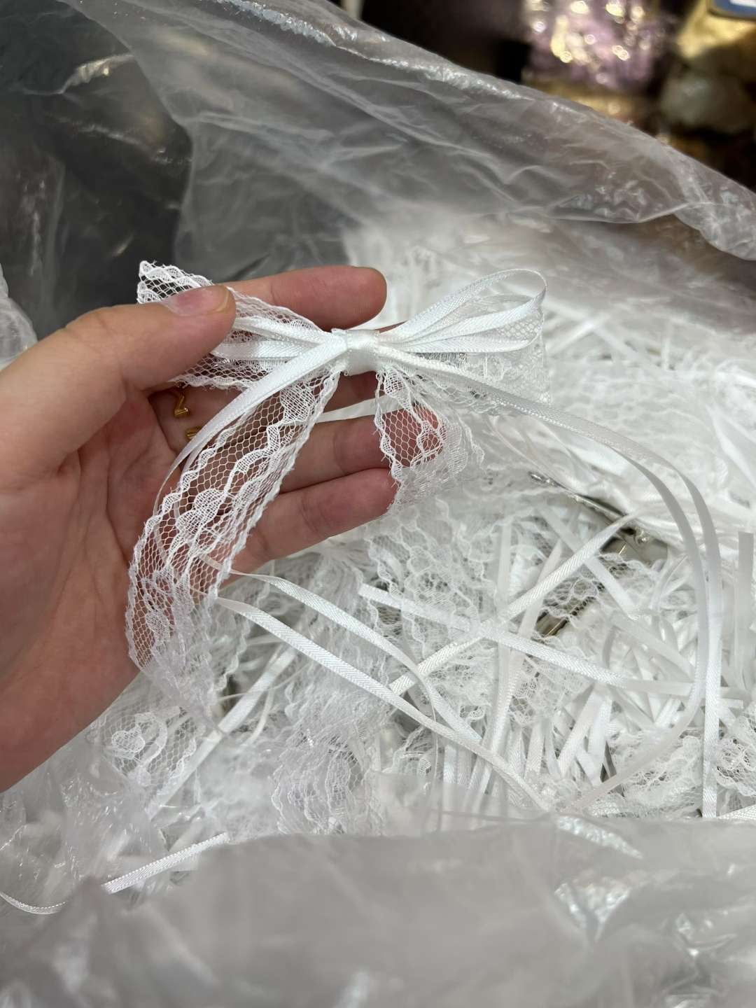 潮流发饰少女风可爱芭蕾风蝴蝶结发夹鸭嘴夹 精品时尚发饰2024年新款 大肠发圈胸针 高弹无痕成人皮筋头绳批发ins风 