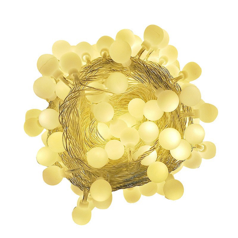 led彩灯串灯摆摊照明灯串小灯露营灯圣诞彩灯装饰灯电池USB