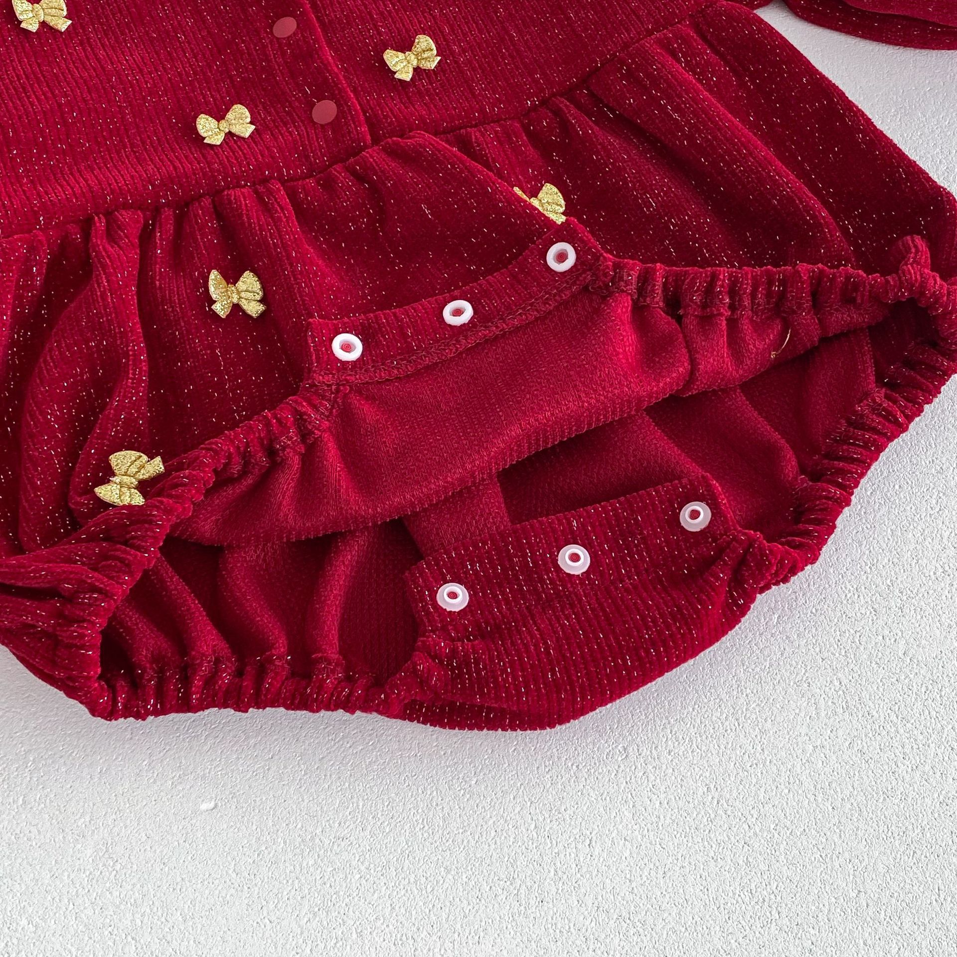 Baby super cute tummy dress for 0-2 years old autumn first birthday dress for girls, festive one-piece dress for babies, baby clothes AL718 Application Scenario
