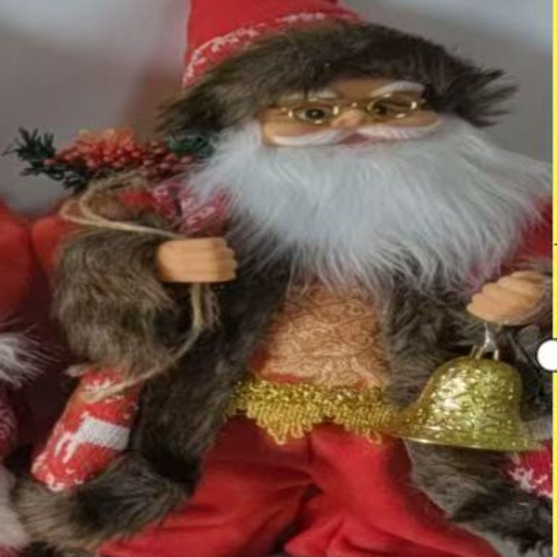 圣诞老人摆件圣诞节道具圣诞电动音乐工艺品居家工艺