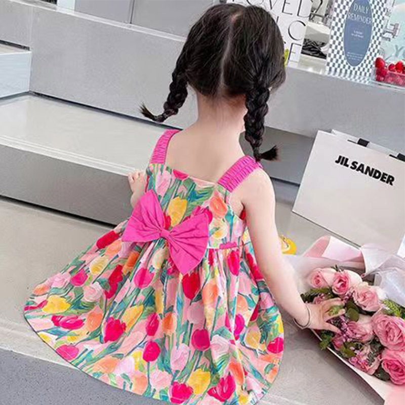 Korean Instagram-style summer new stylish and fashionable girls' dress with a halter top full figure