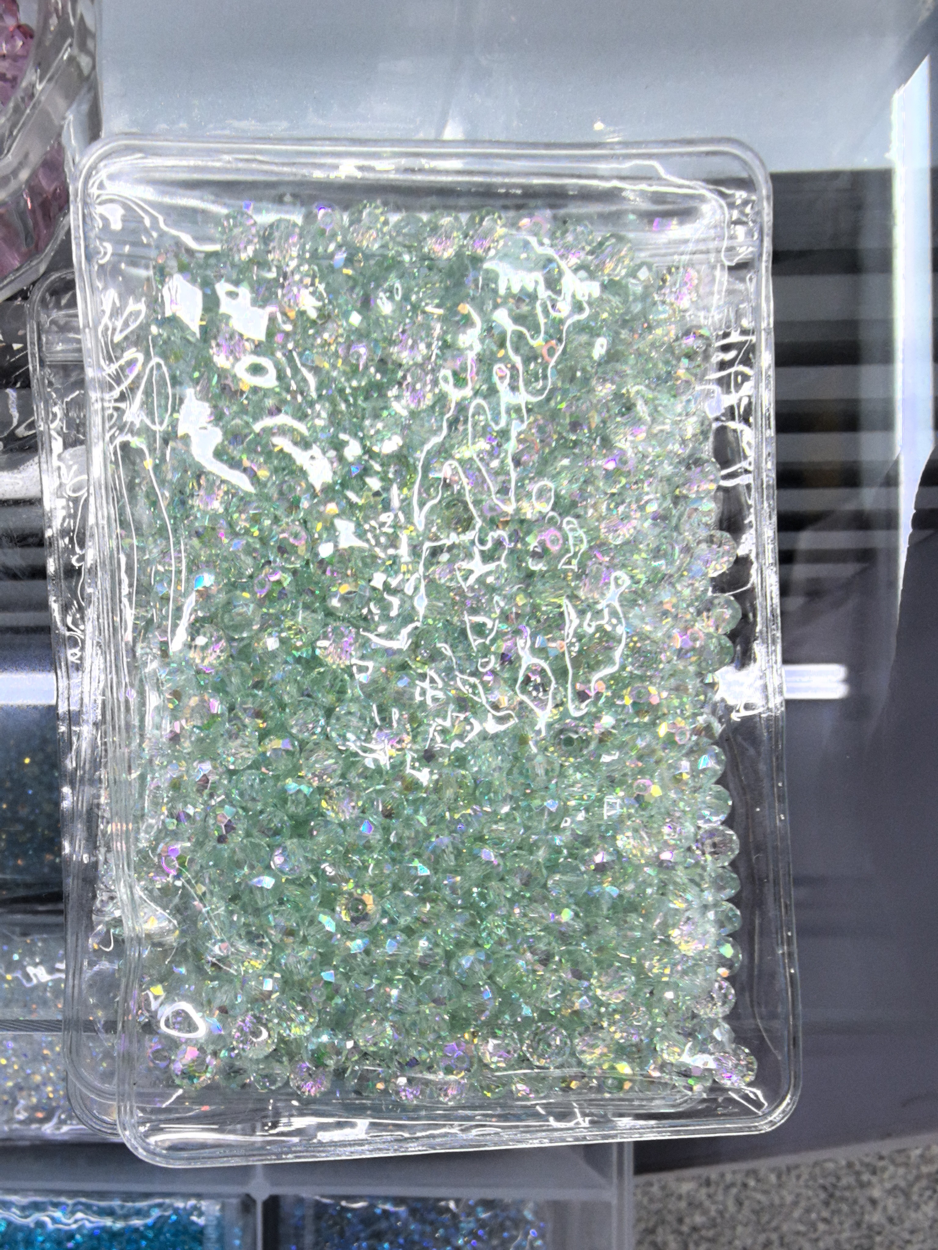 玻璃水晶DIY手工饰品配件多功能珠宝配件手工制作细节图