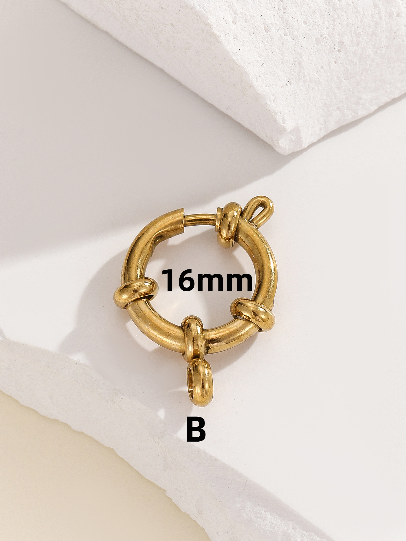 Color-preserving copper-plated real gold pendant, four-leaf clover zircon double pendant connecting piece bracelet, earrings, tassel pendant, DIY jewelry accessories Application Scenario