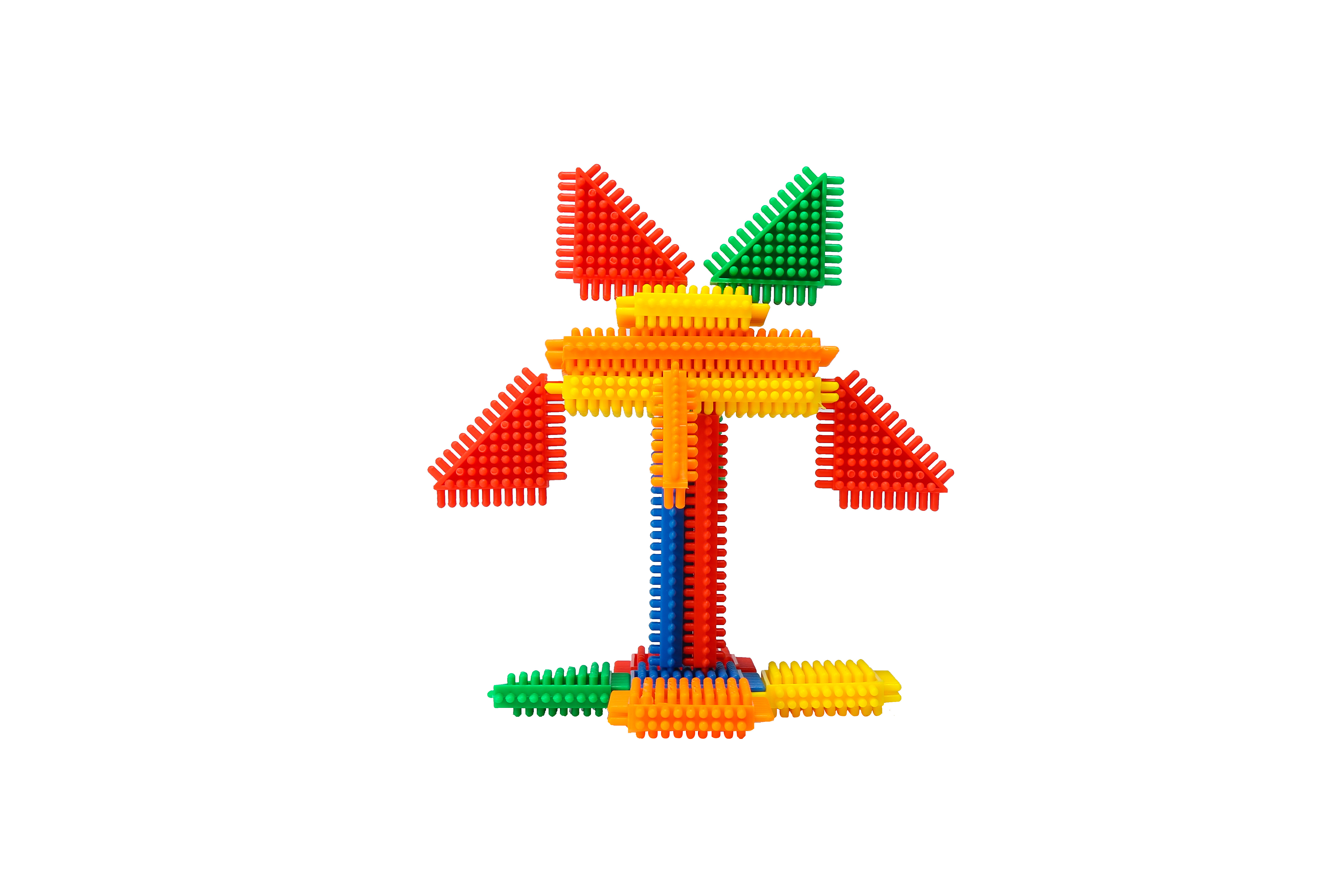 Intelligent multi-functional wholesale children's kindergarten building block assembly, building block table, educational night market toys Application Scenario