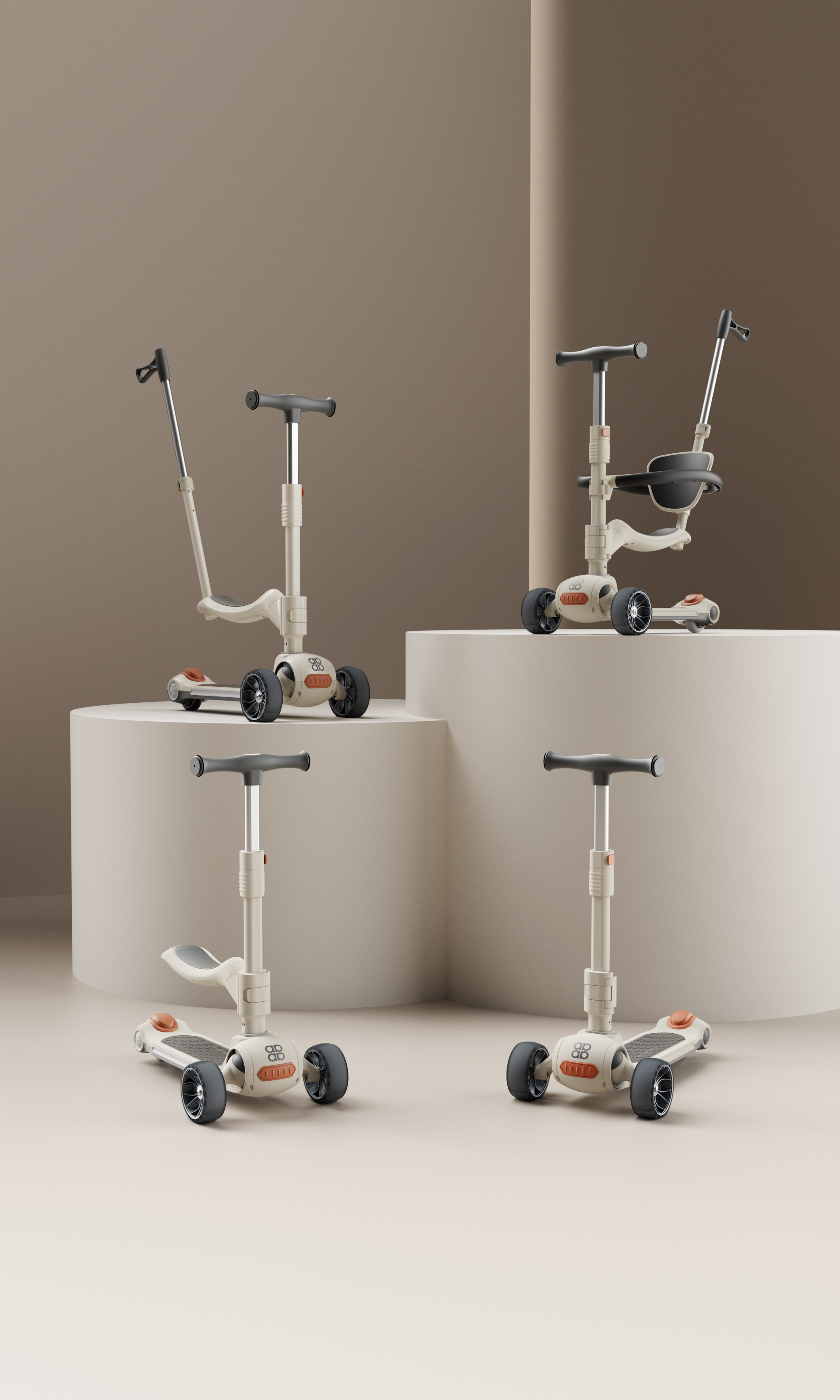 儿童滑板车实物图