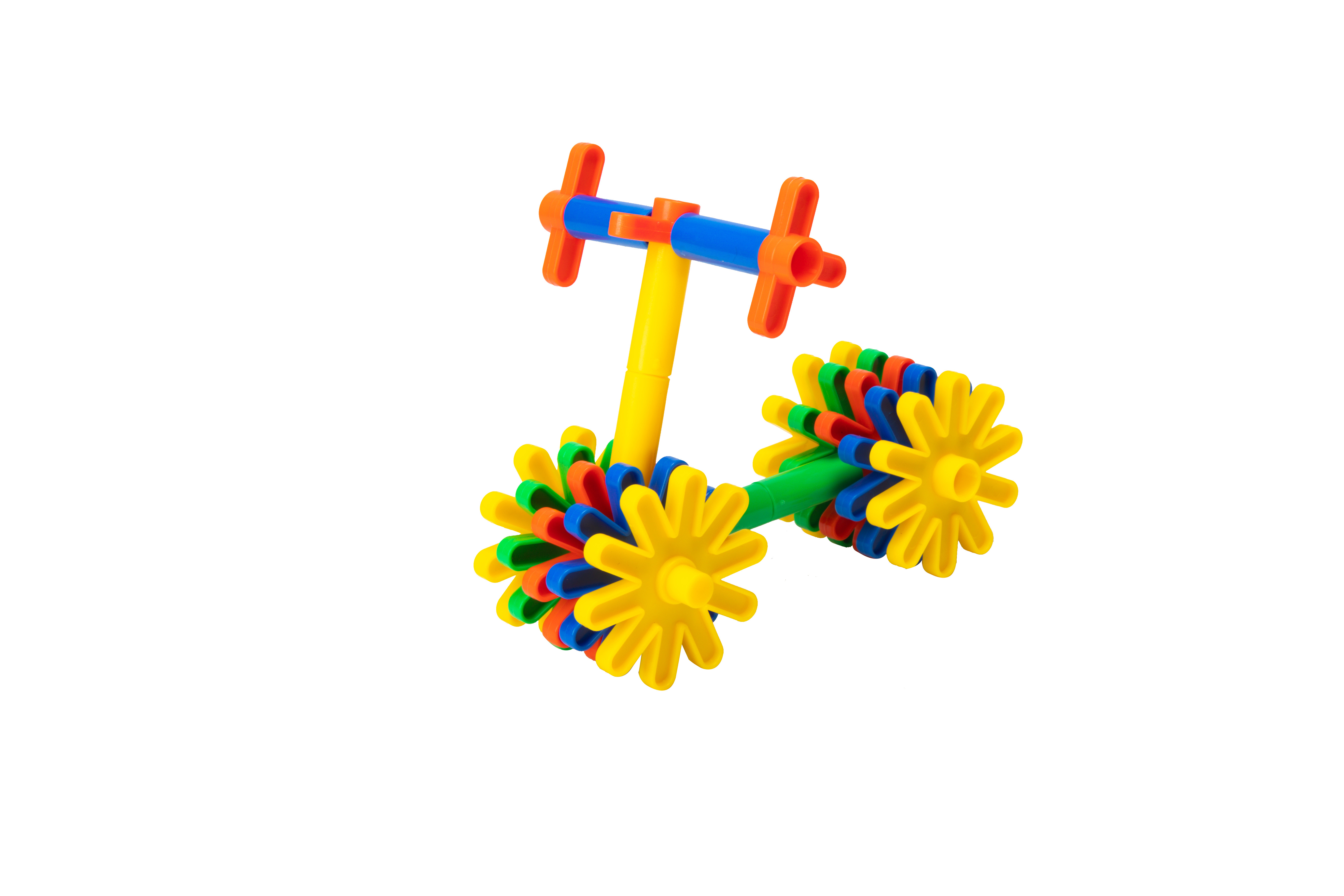 Wholesale tubular educational building blocks, children's kindergarten building blocks, interlocking building blocks, tabletop educational night market toys, large and small building blocks details Picture