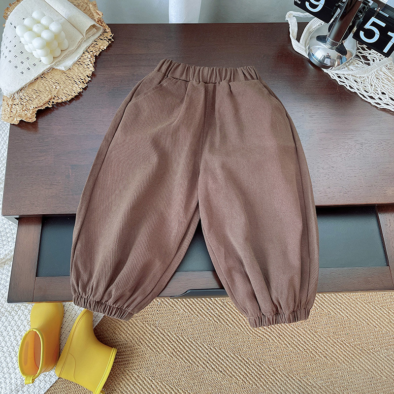 The new forest-themed autumn set for boys in 2024 features a British baby long-sleeved autumn outfit with a school style Specification drawing