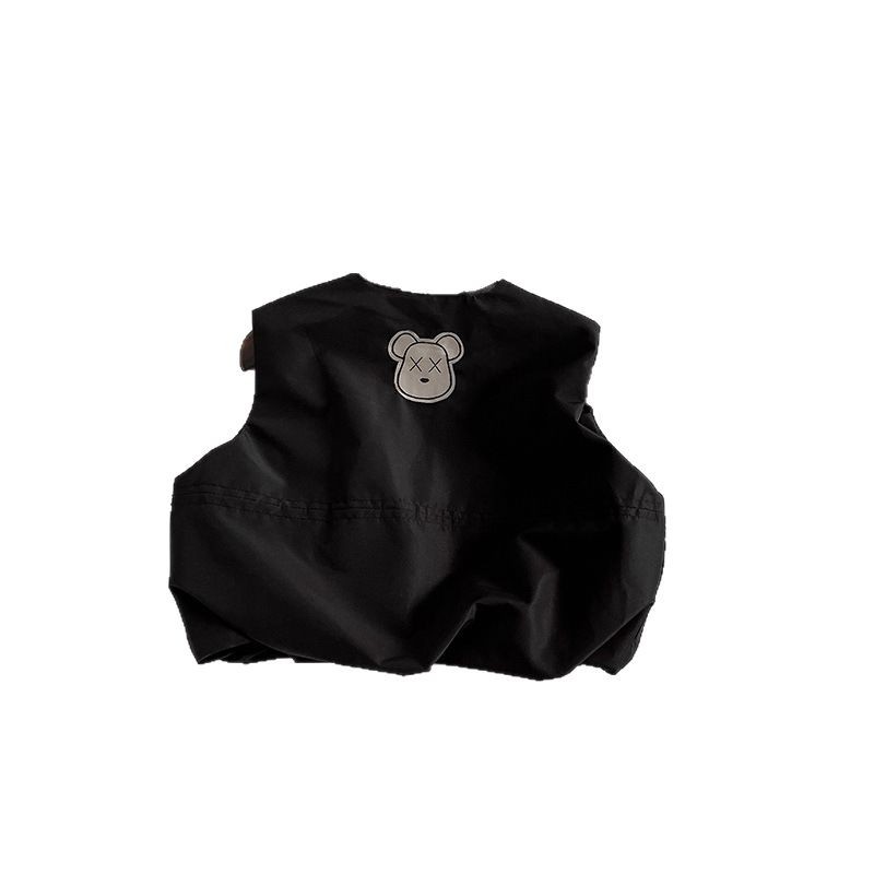 Korean-style little boy set, new Spring and autumn hooded baby sweatshirt vest, casual and sporty, versatile, cool and stylish two-piece set Application Scenario