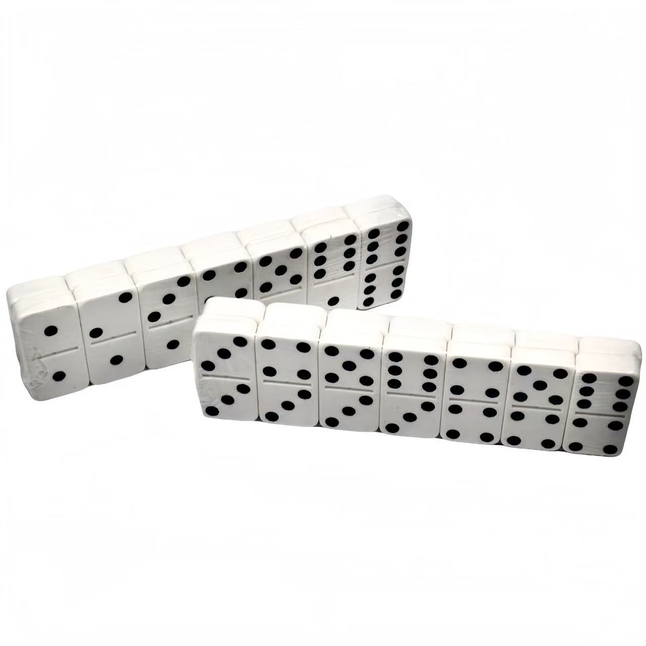 DominoesPVC box 5211PP material Dominoes educational children's toy building blocks Item Picture
