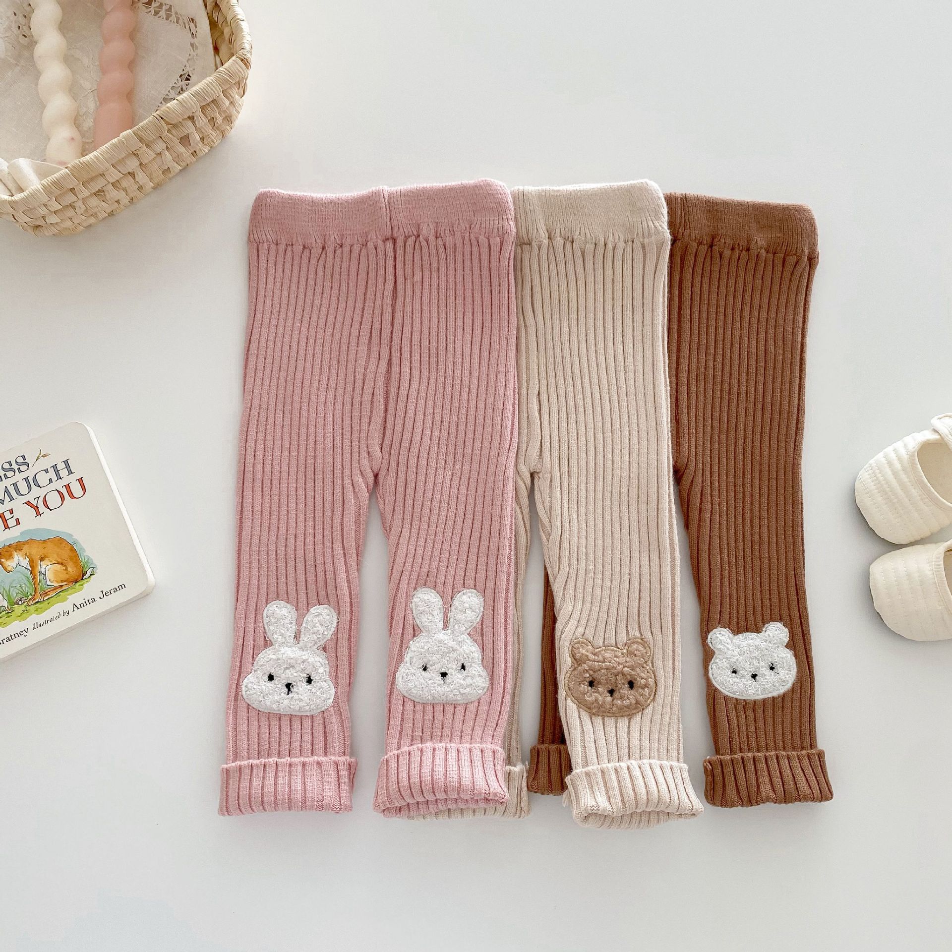 Customized link: Leggings for 0-5 years old autumn girls, super cute cartoon casual pants, children's autumn pants AK438 details Picture