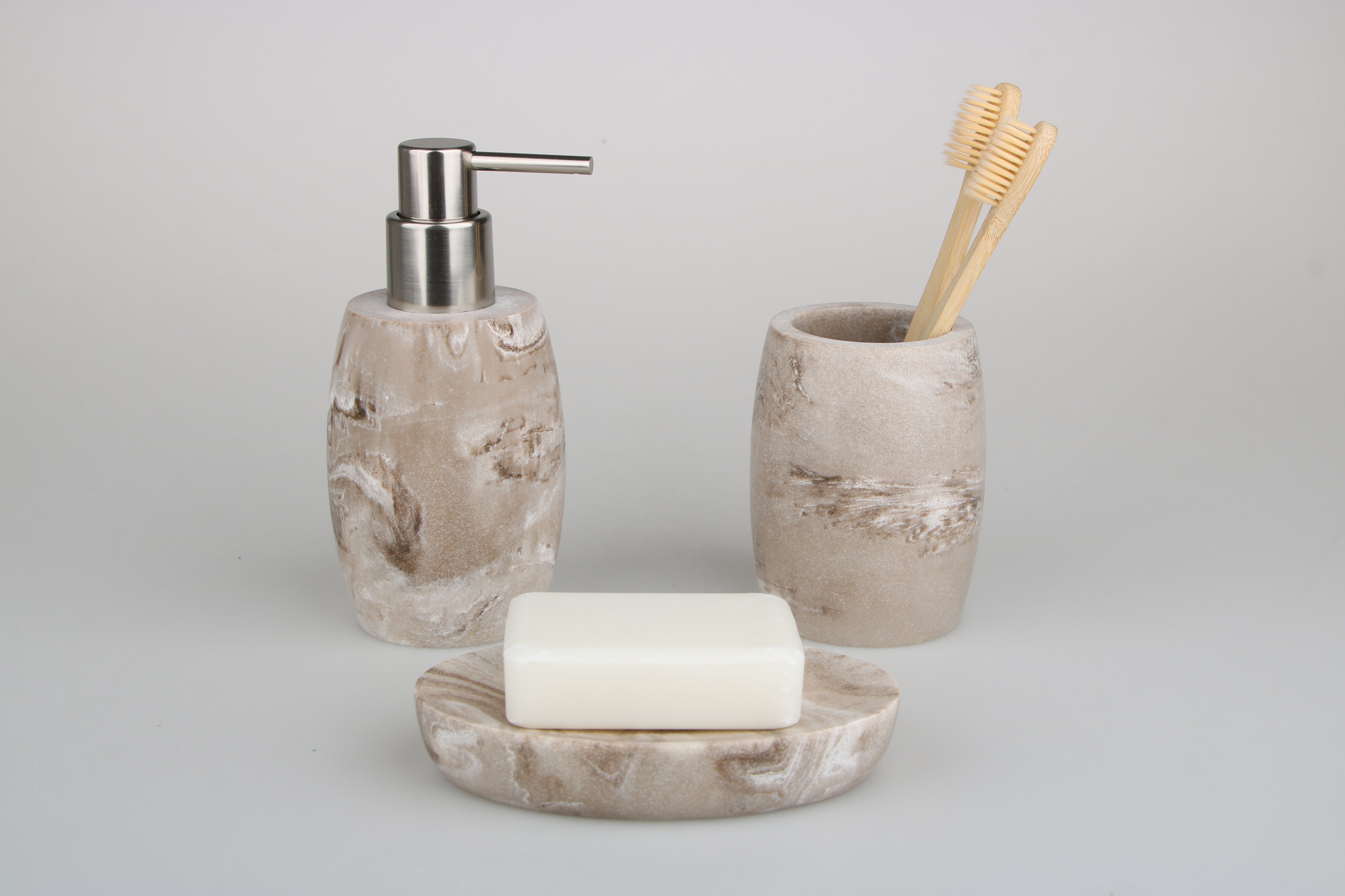 树脂浴室套件、乳液瓶、口杯、皂碟