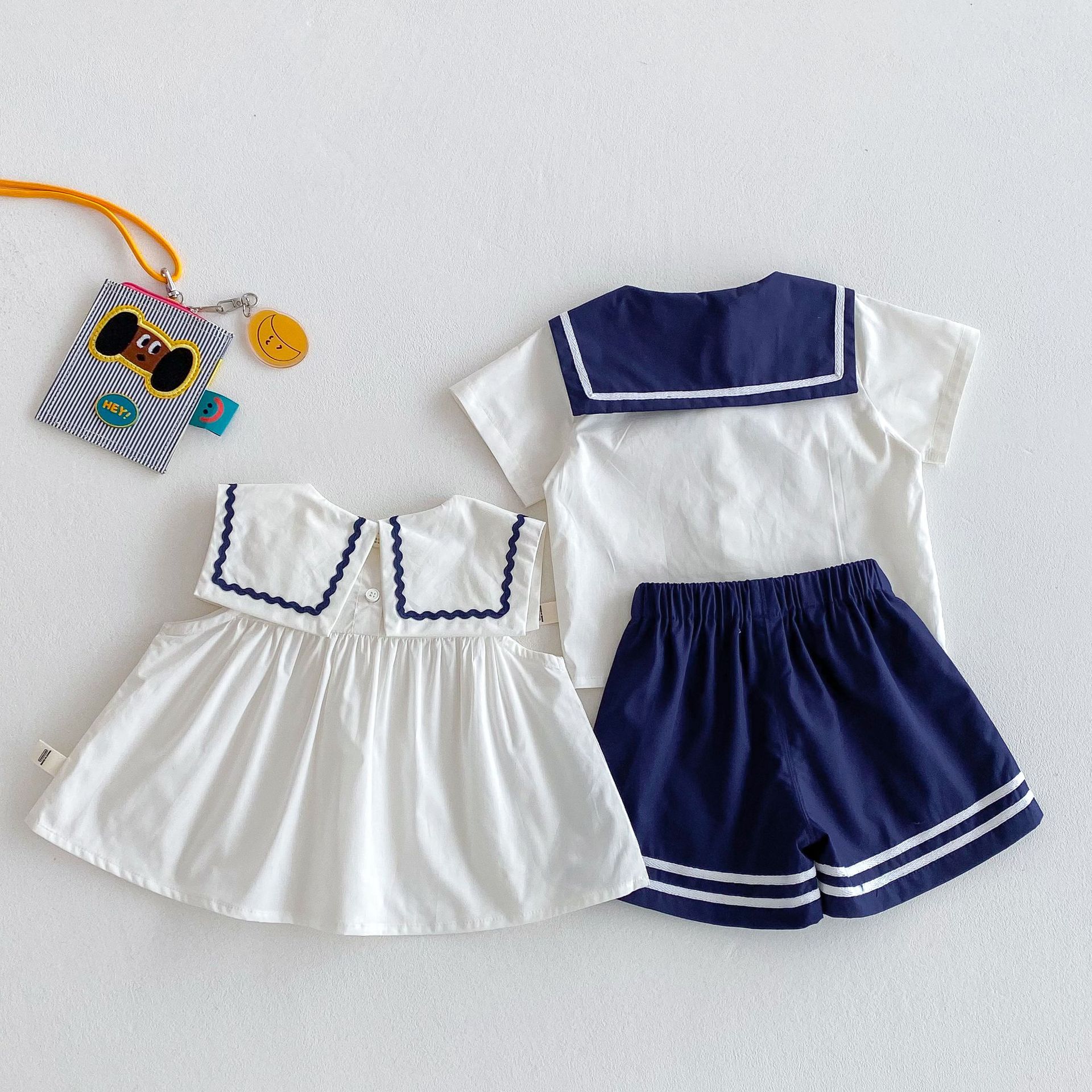 Girls' checkered doll shirt 2025 New style Summer children's cute baby dress Z25-456XY Application Scenario