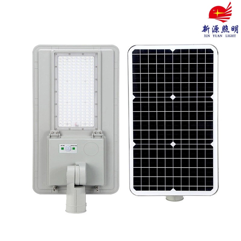 Solar street lamps for outdoor waterproof human body sensing new rural project lighting solar lamps details Picture