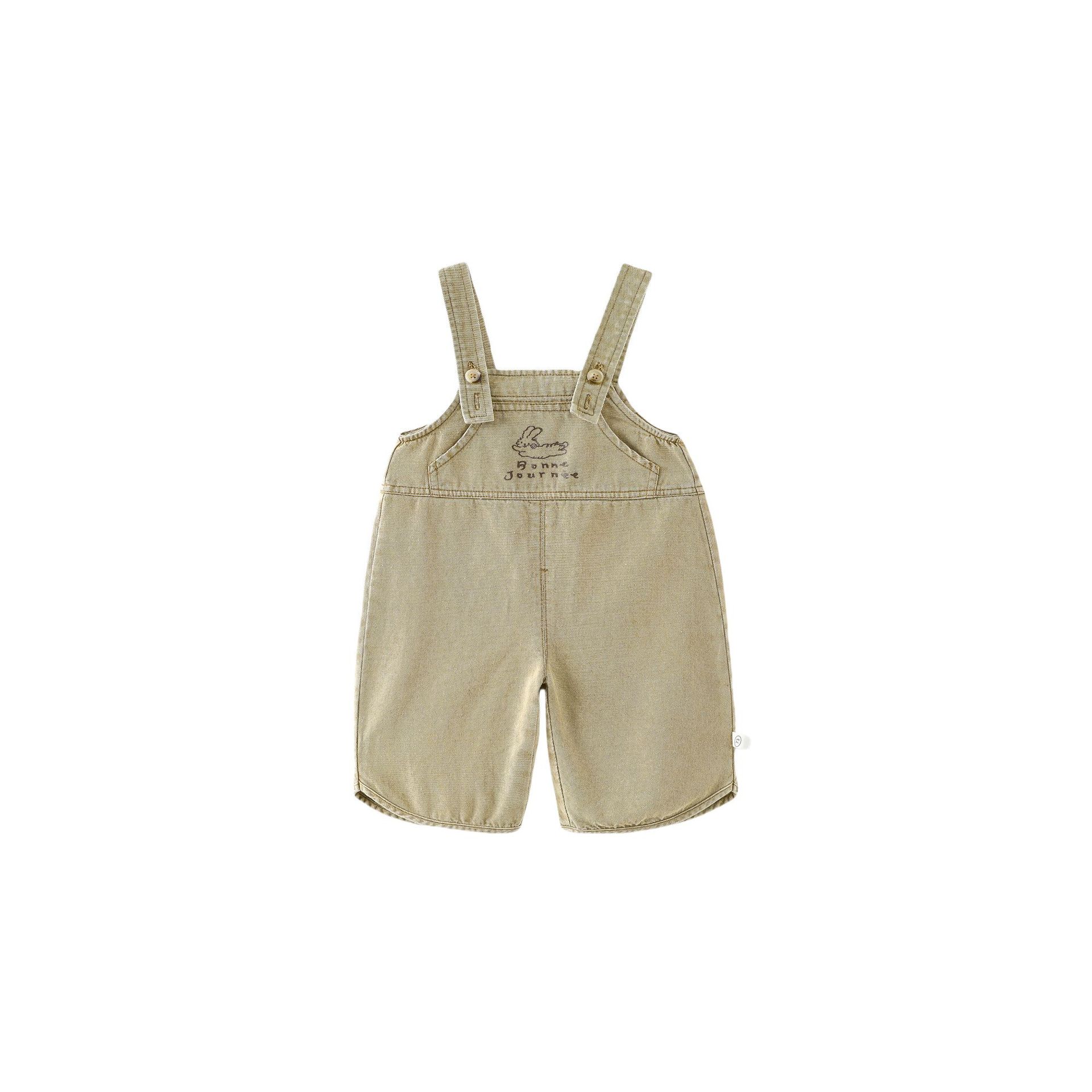 Children's cartoon overalls 2025 new autumn Girls' fashionable printed casual pants, baby's stylish jeans trend Item Picture