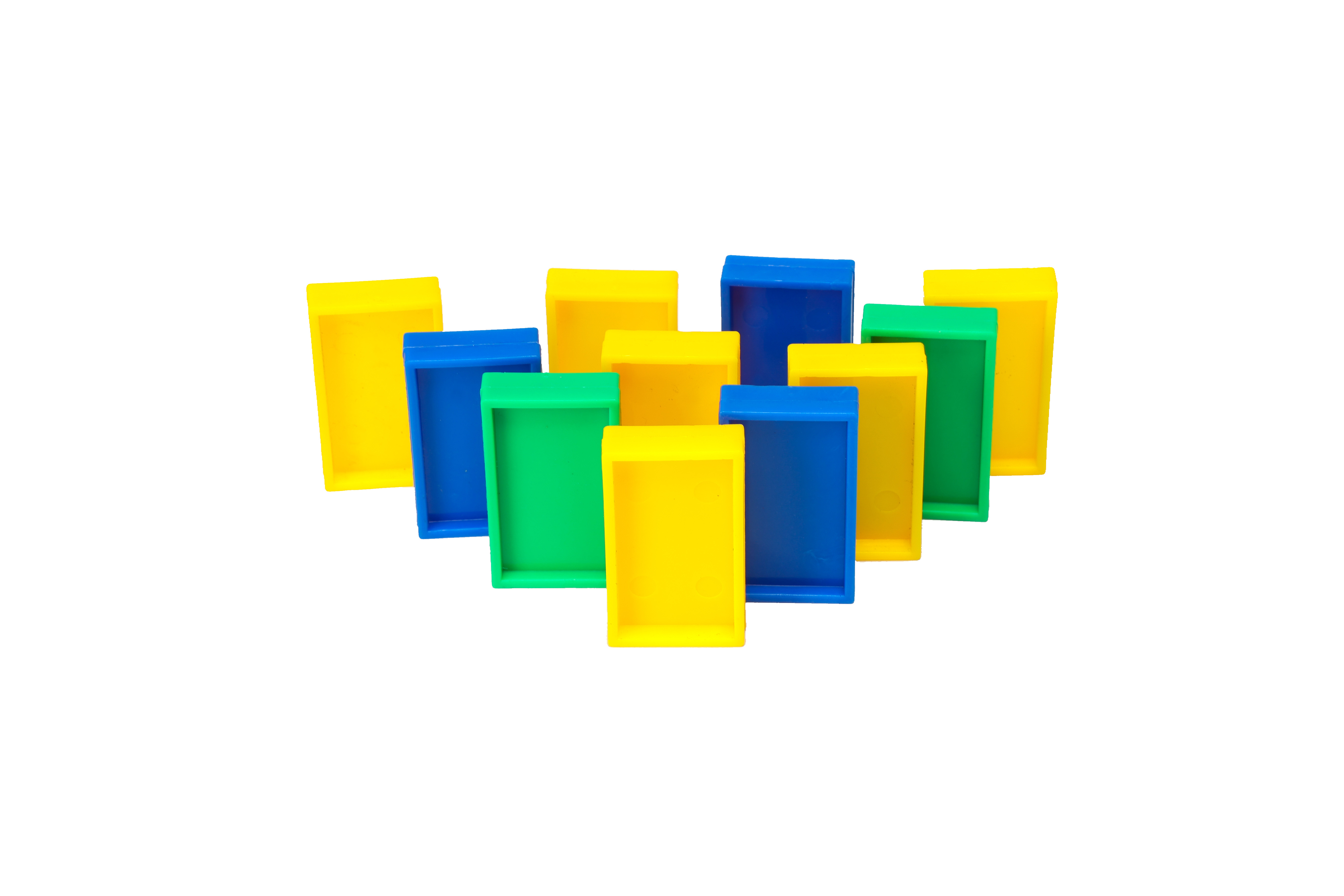 Yiwu Quality products: Hualong Toys, Domino DIY educational building blocks, eco-friendly plastic toys, assembly building blocks Item Picture