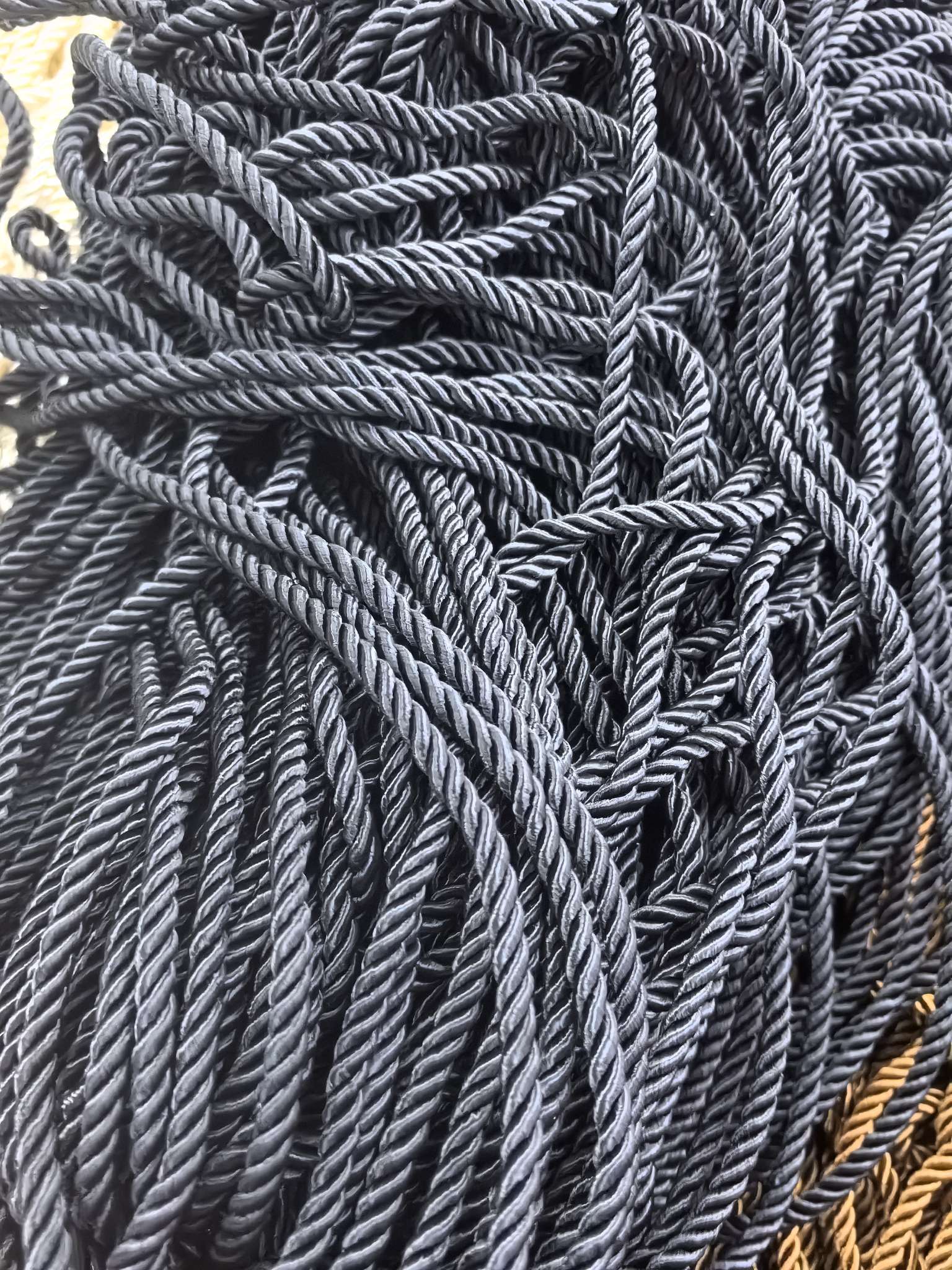 麻花绳毛线编织项链绳手链绳钥匙扣编织绳发带蝴蝶结绳子发发夹绳子冬天毛绒娃娃纺织皮革皮标PE布耐用手工详情图9