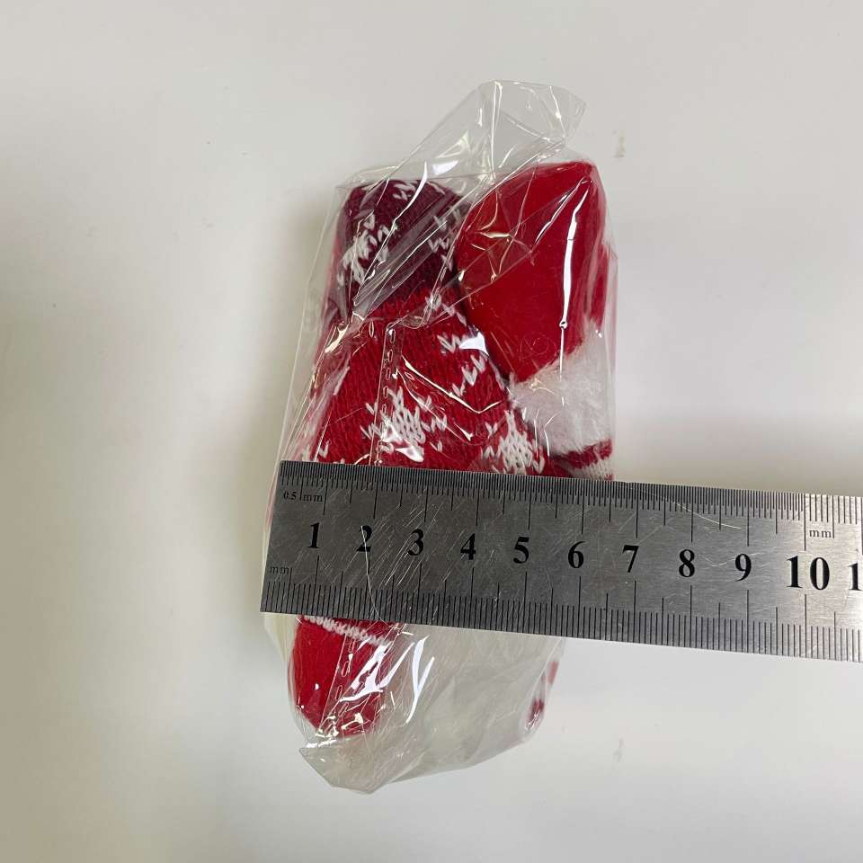 跨境新品圣诞节场景装扮道具发光带灯坐姿针织森林人公仔摆件批发详情图19
