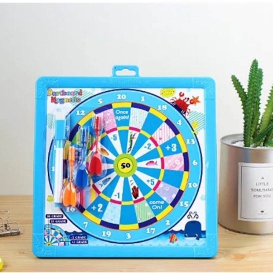 二合一白板飞镖盘套装磁性儿童幼儿园小学生家用亲子初学者安全白底实物图