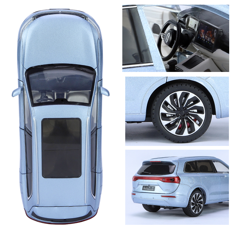 Huawei Askui M7 metal new energy vehicle model, Seres children's toy car simulation, Huawei boy Application Scenario