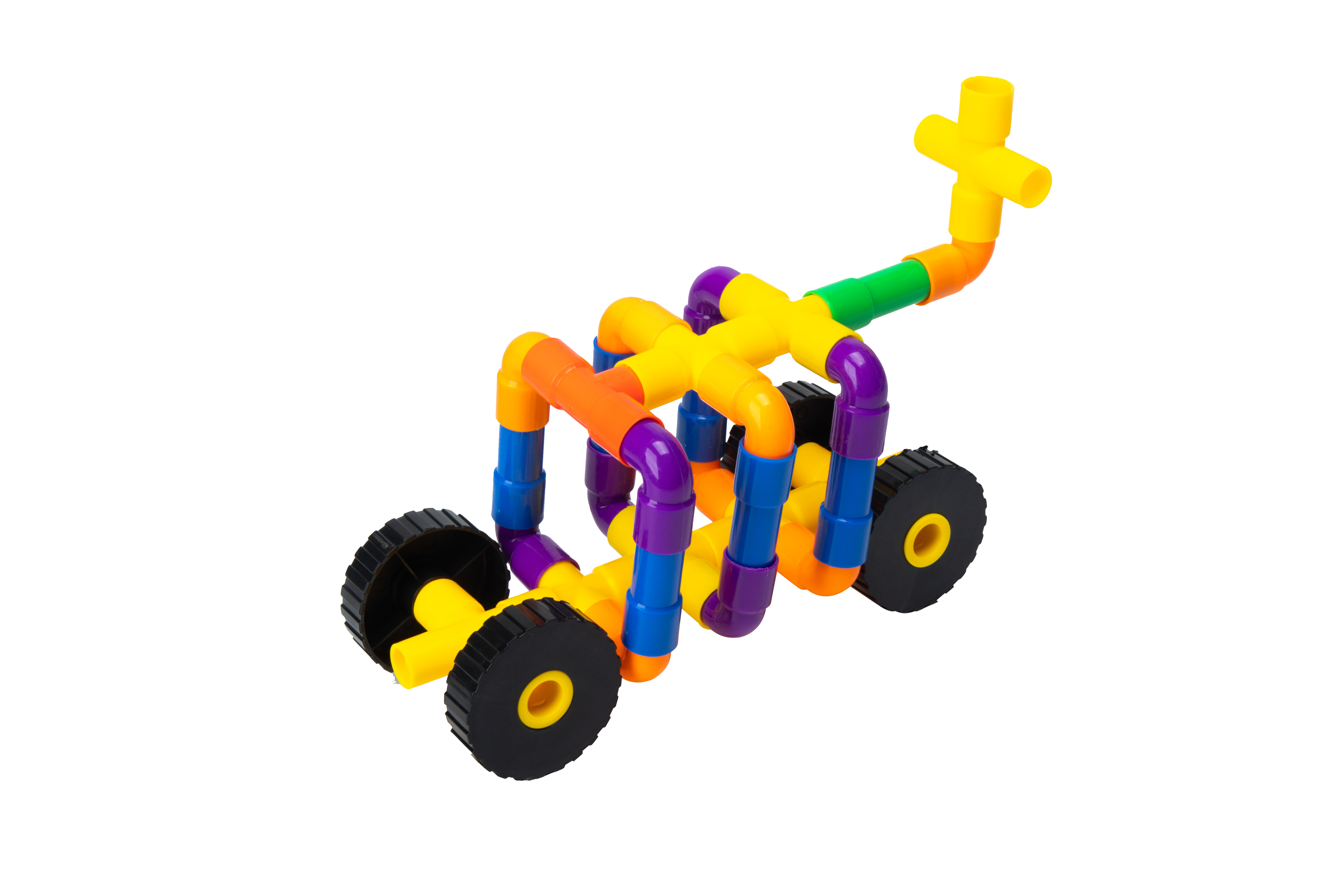 Yiwu quality products: Hualong Toys, desktop educational building blocks, DIY eco-friendly children's toys, intellectual building blocks, kindergarten toys details Picture