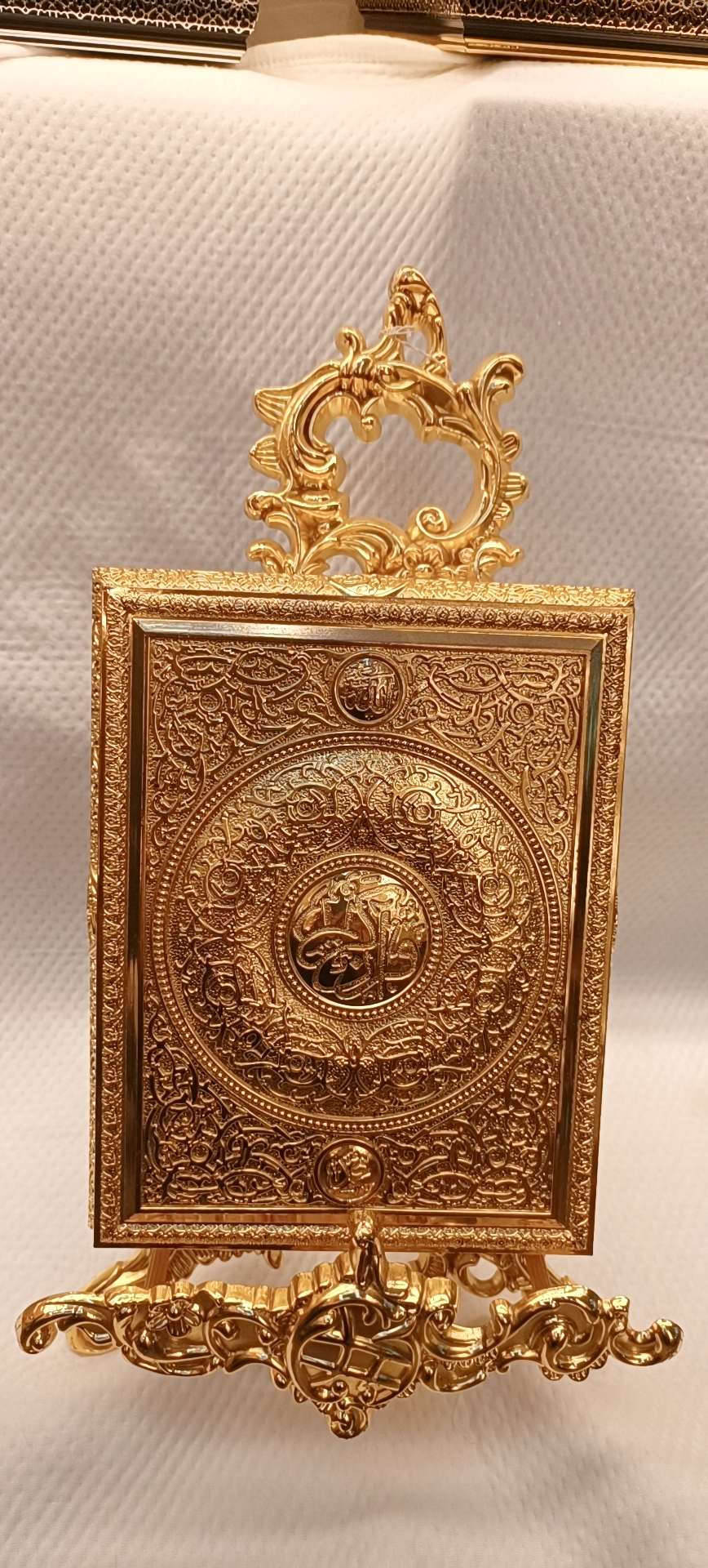 彩色锌合金古兰经盒子厂家直销，最新款，可以来样定制1