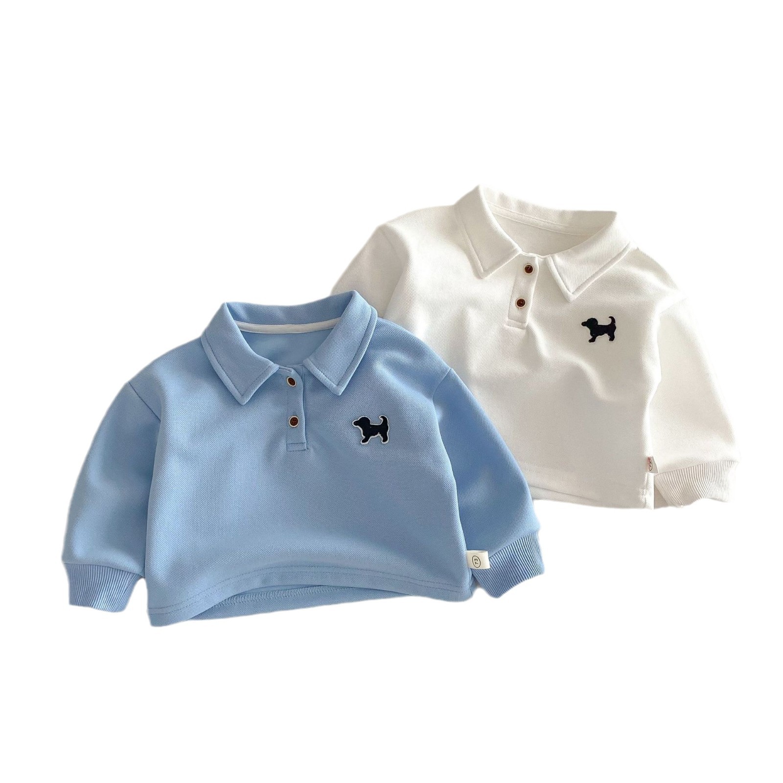 Children's fashion Polo shirt 2025 New style 0-5 years old spring Boys' striped base layer, baby spring clothing trend AY526 Item Picture