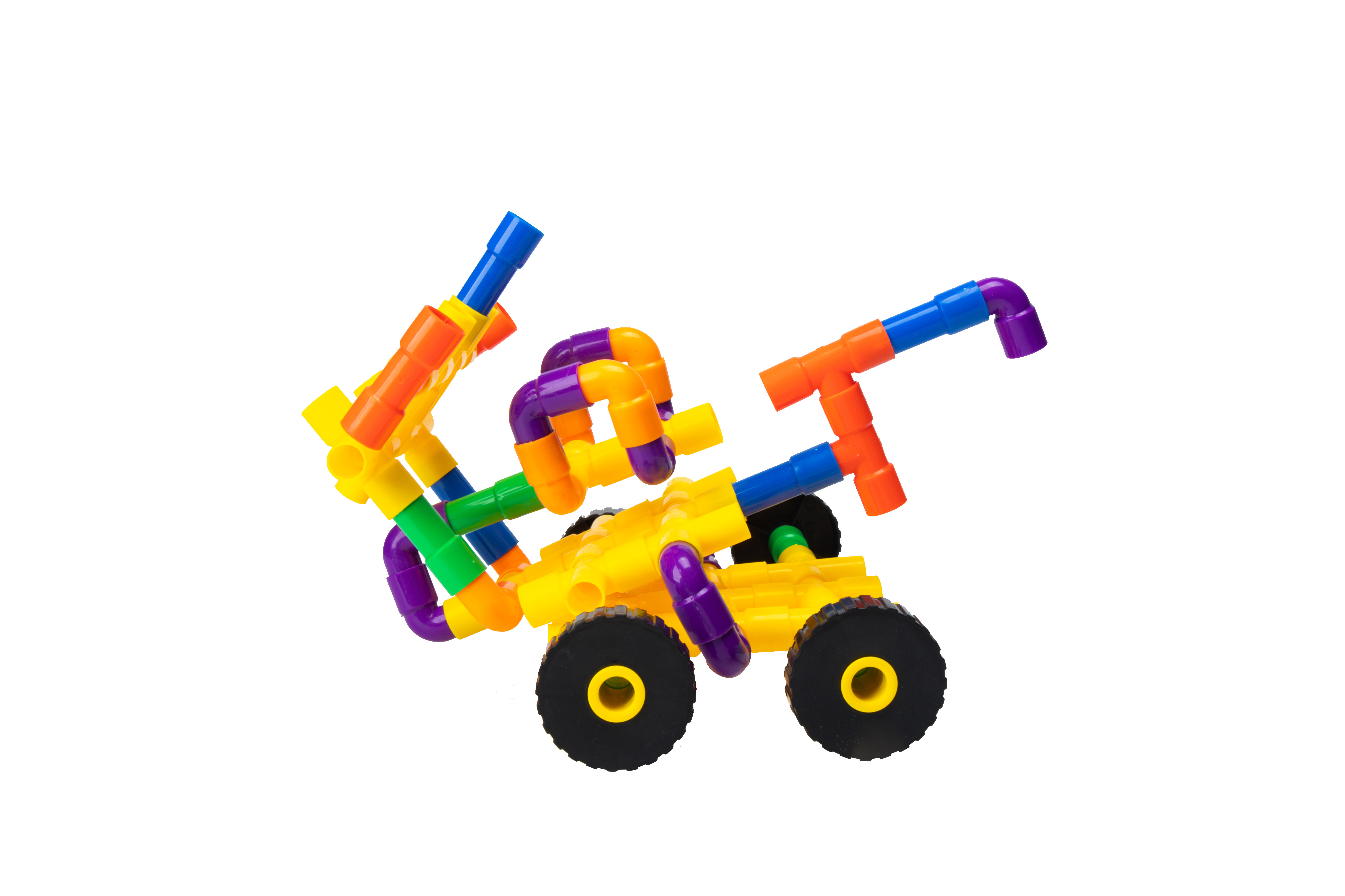 Yiwu quality products: Hualong Toys, desktop educational building blocks, DIY eco-friendly children's toys, intellectual building blocks, kindergarten toys Item Picture