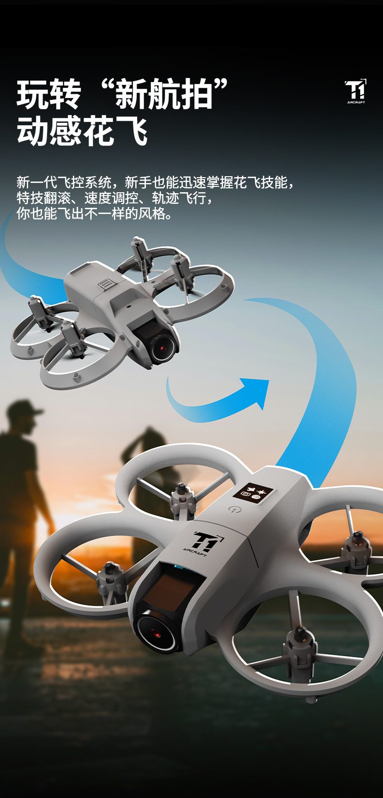 遥控飞机、360旋转飞机、Beistle智能飞机