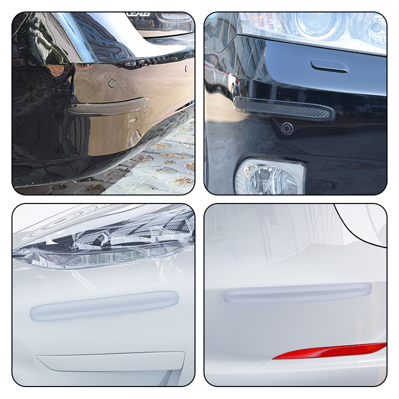 شريط حماية من الكربونات من الألياف الكربونية من المصد للسيارات Specification image