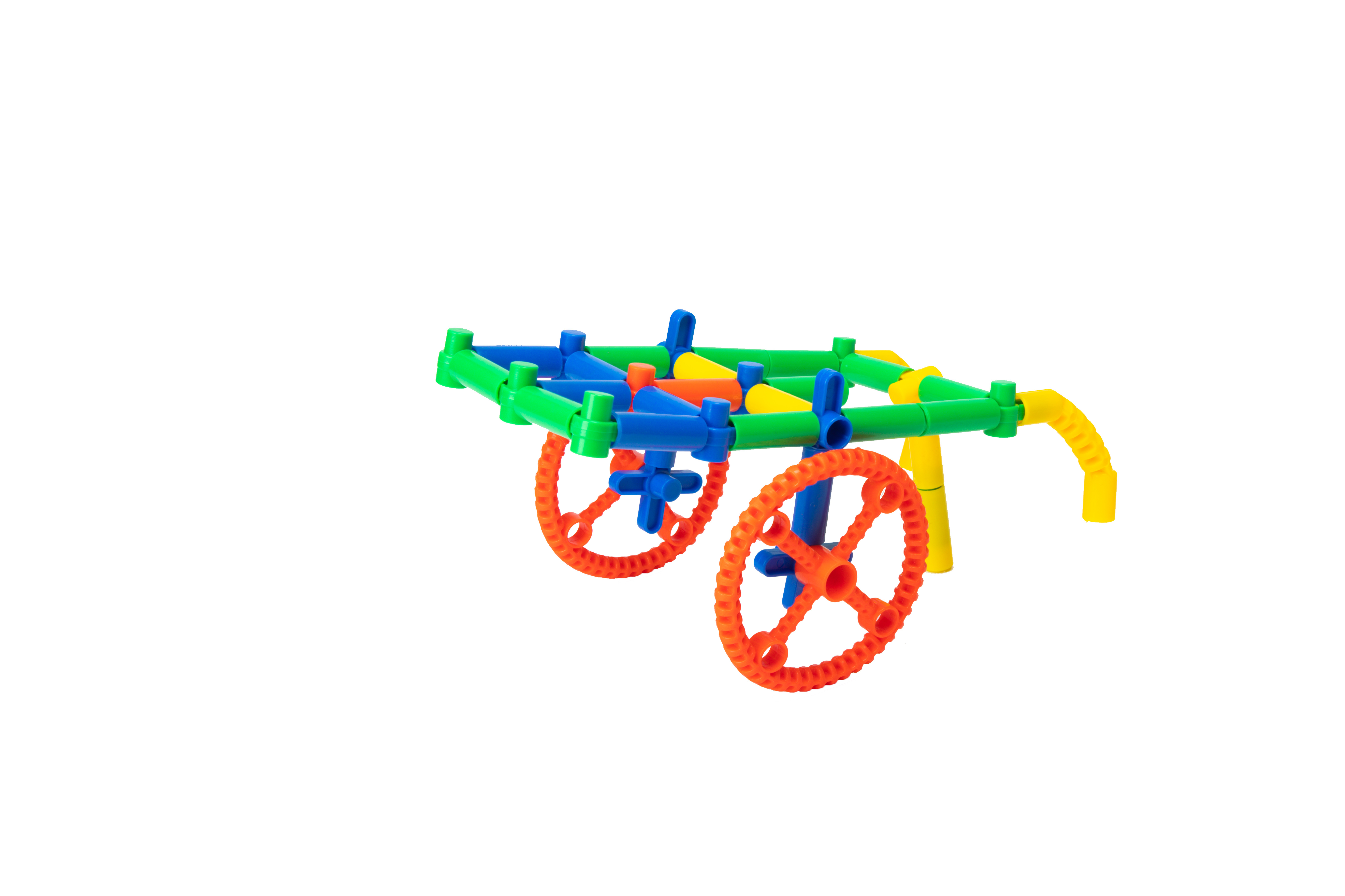 Wholesale tubular educational building blocks, children's kindergarten building blocks, interlocking building blocks, tabletop educational night market toys, large and small building blocks Application Scenario
