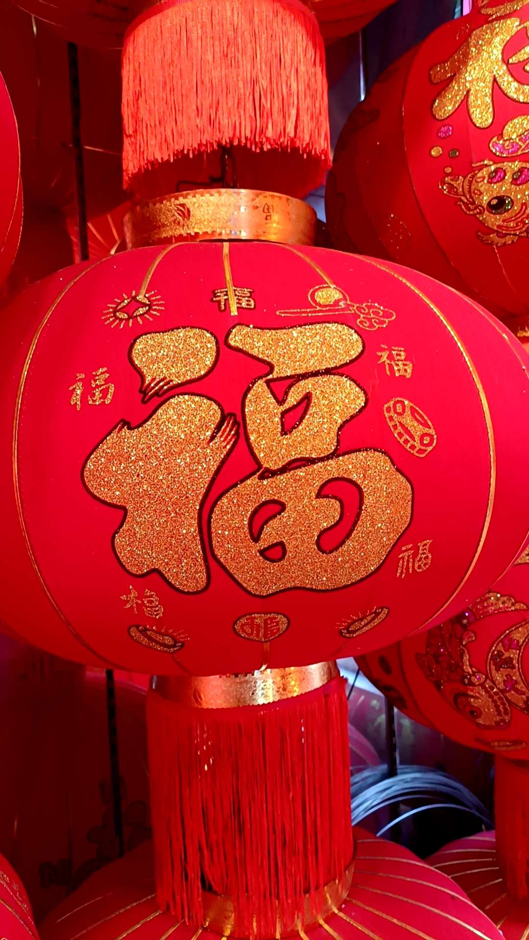 灯笼/中秋元宵手提灯笼/醒狮灯笼手工/儿童灯笼/中秋白底实物图
