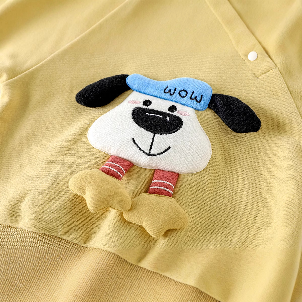 Children's fashion doll hoodie 2025 new style autumn Boys Korean super cute top baby patchwork leggings trendy Application Scenario