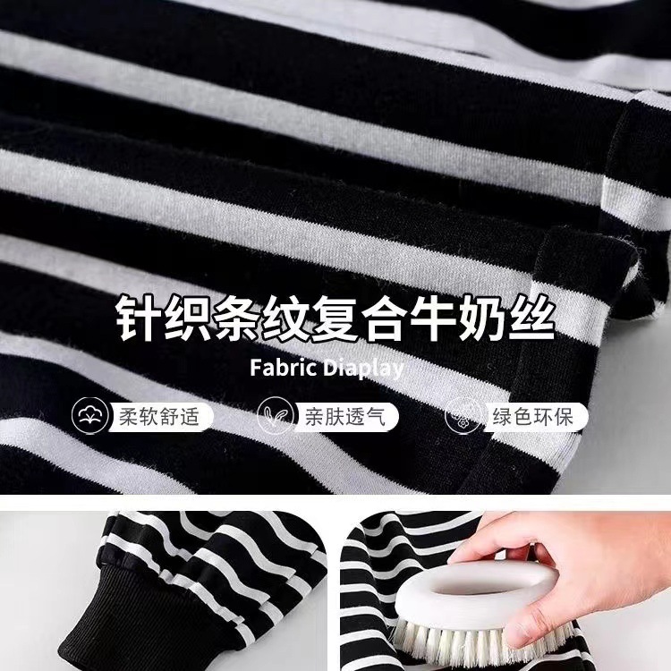 Boys' pants, baby striped sweatpants, worn outside 2023 new style children's cool Harem pants, casual sports long pants, trendy Application Scenario