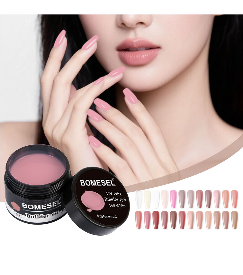 Amazon Nail Art Model Glue, painless extension glue, jelly glue, firm Shaping phototherapy glue, nail art construction functional glue pic 9