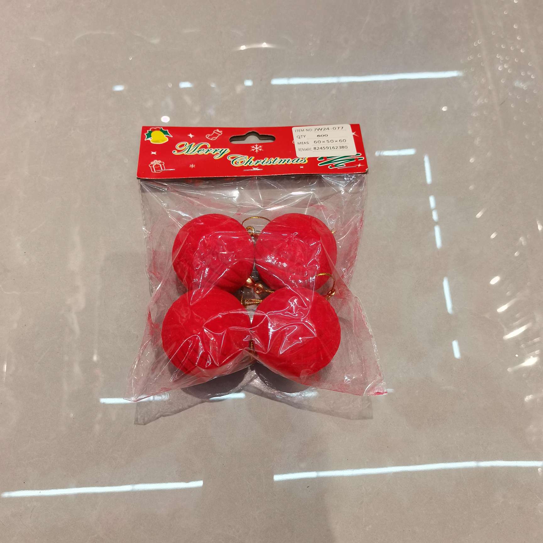 圣诞节用品圣诞礼品装饰品泡沫植绒挂件diydiydiy模具详情图6