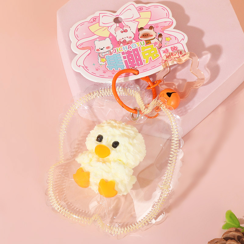 仿真小鸟挂件捏捏手工diy材料包立体玩偶情侣礼物儿童自制玩具