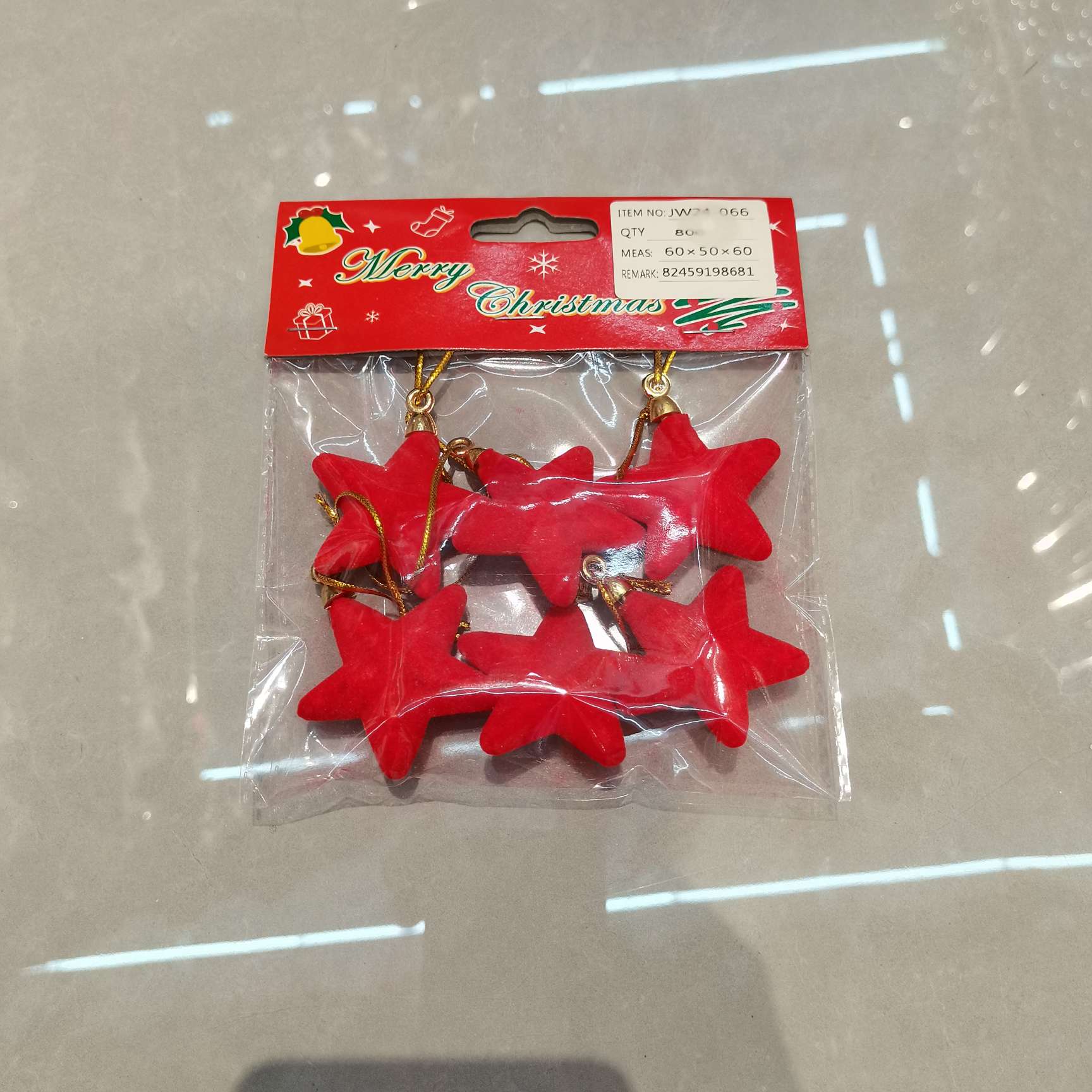 圣诞节用品圣诞礼品装饰品泡沫植绒挂件diydiydiy模具详情图2