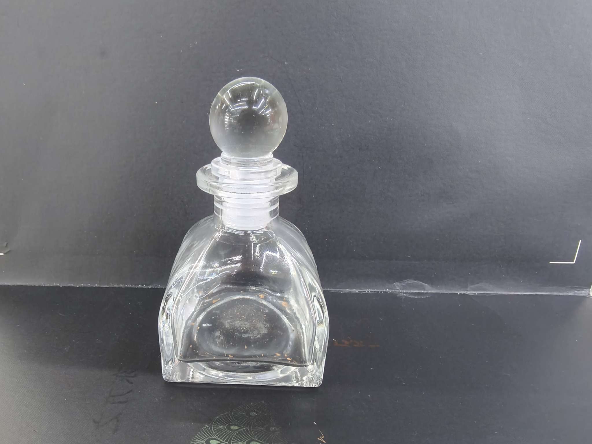 工艺品礼品玻璃珠西红花水晶透明大孔玻璃制品装饰品收藏品 玻璃制品