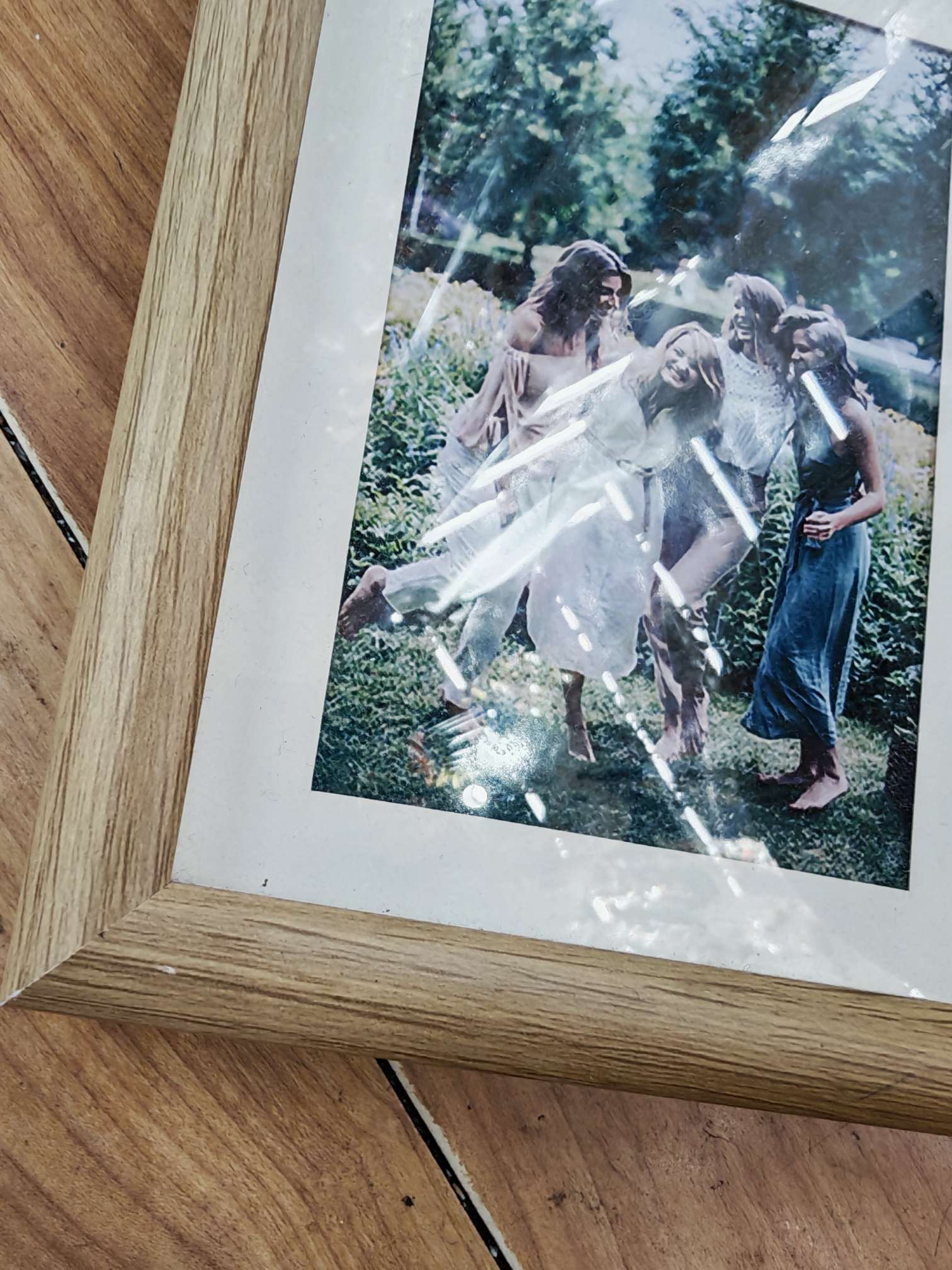 相框创意照片摆台画框文字相框仿古木纹相框出口外贸细节图