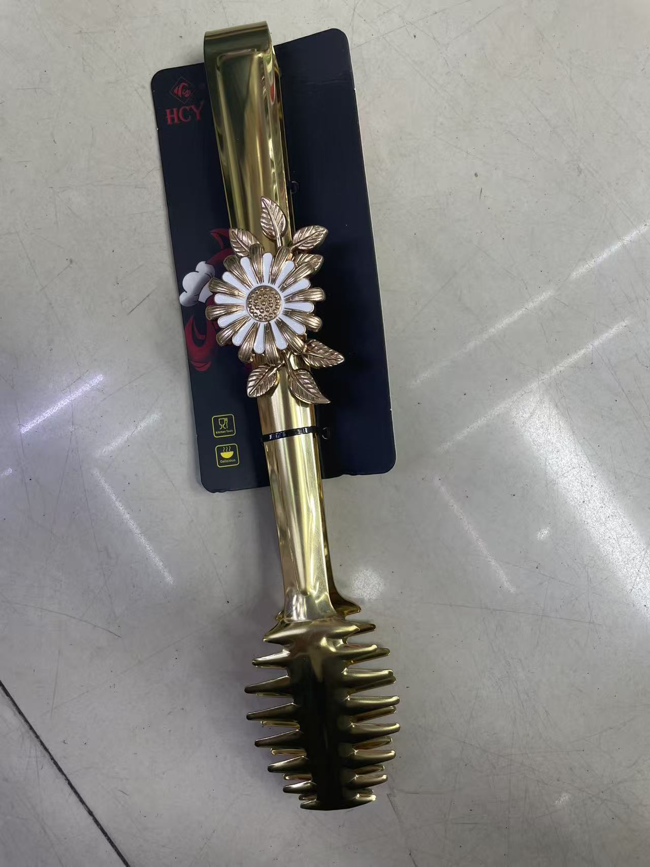 12寸双牙夹(钛金)