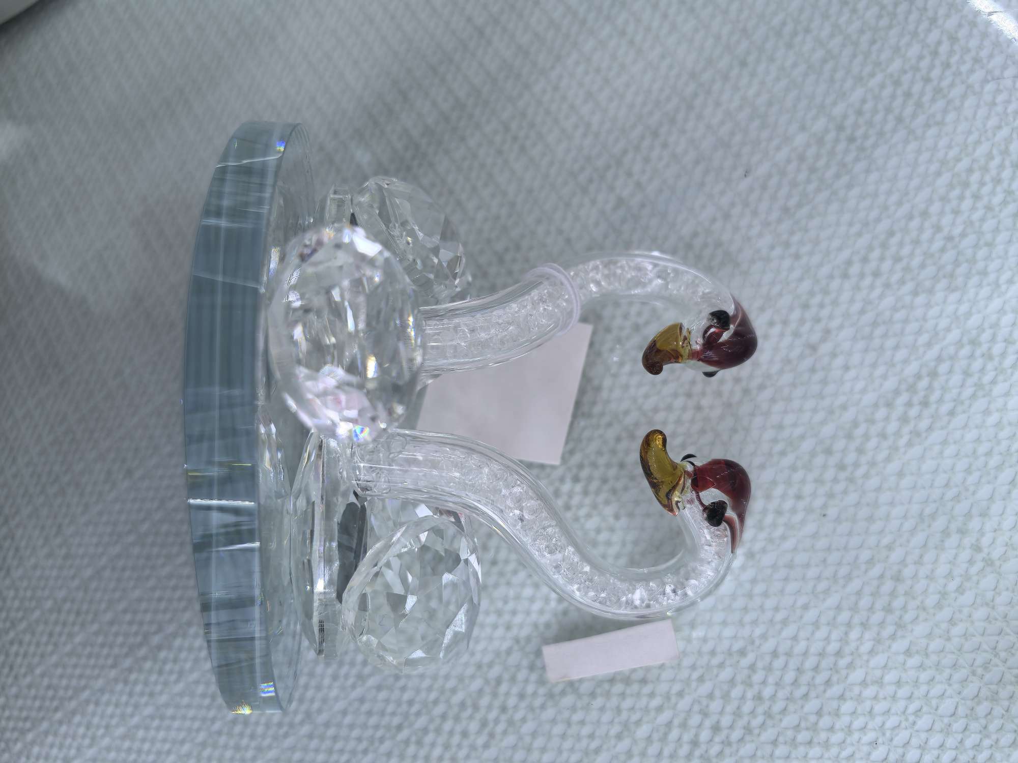 水晶工艺品紫水晶摆件发财树方块珠迪拜香精瓶子礼品装饰品收藏品产品图