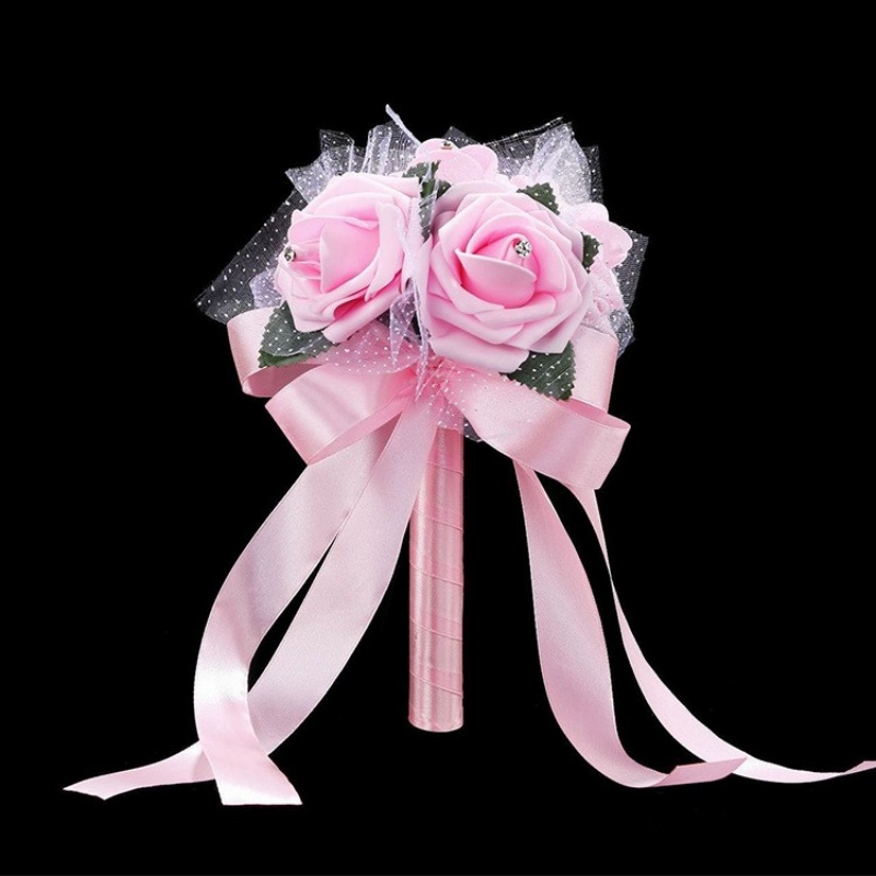 手捧花/玫瑰花白底实物图