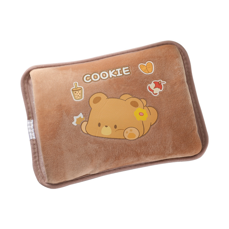 新款热水袋充电式正品可爱卡通暖宝宝 可插手暖手宝暖水袋防爆暖水袋学生冬季可爱