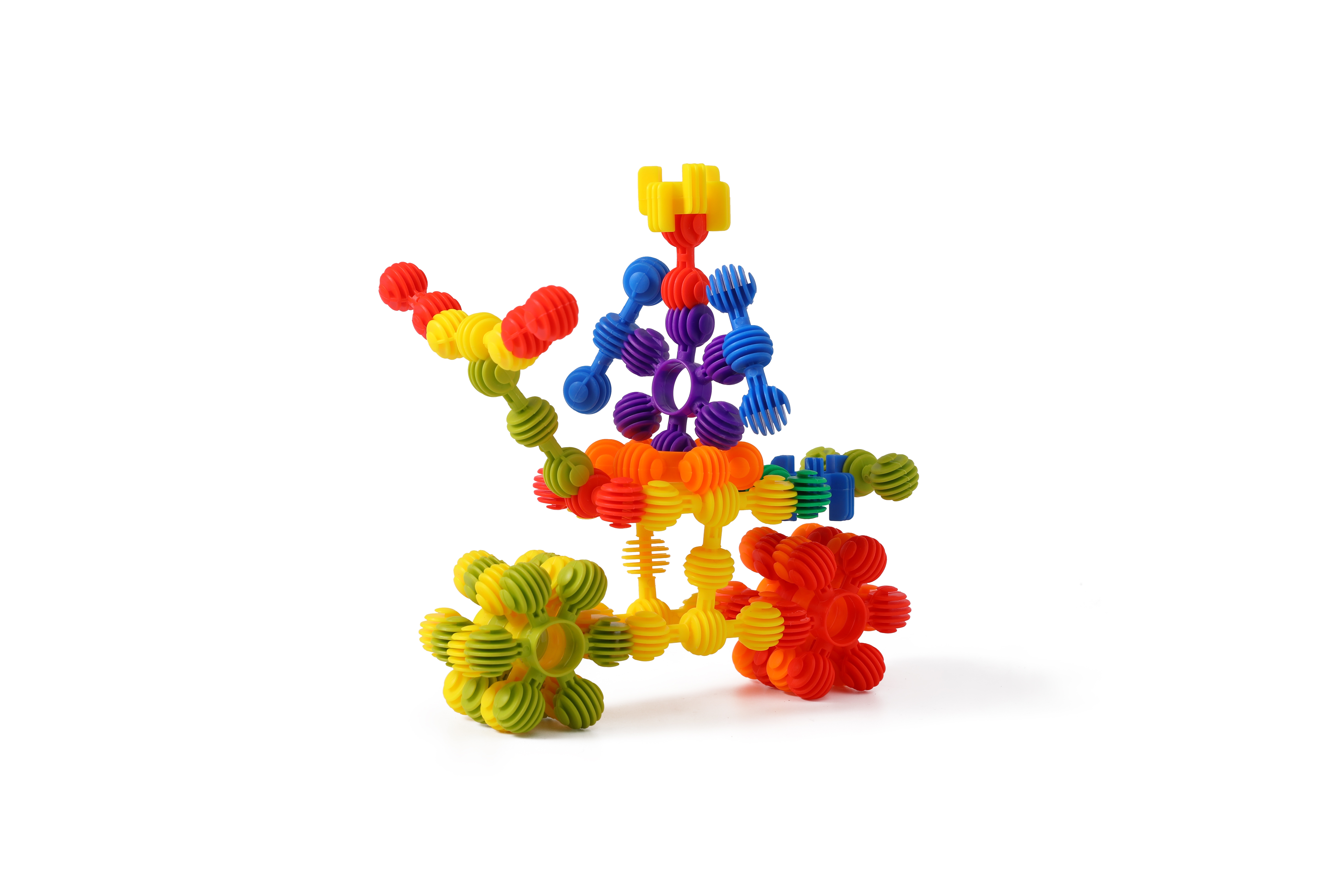 Children's building block assembly toys, educational toys, building blocks for boys and girls aged 3-6, special kindergarten small sunflower building block early education toys Application Scenario